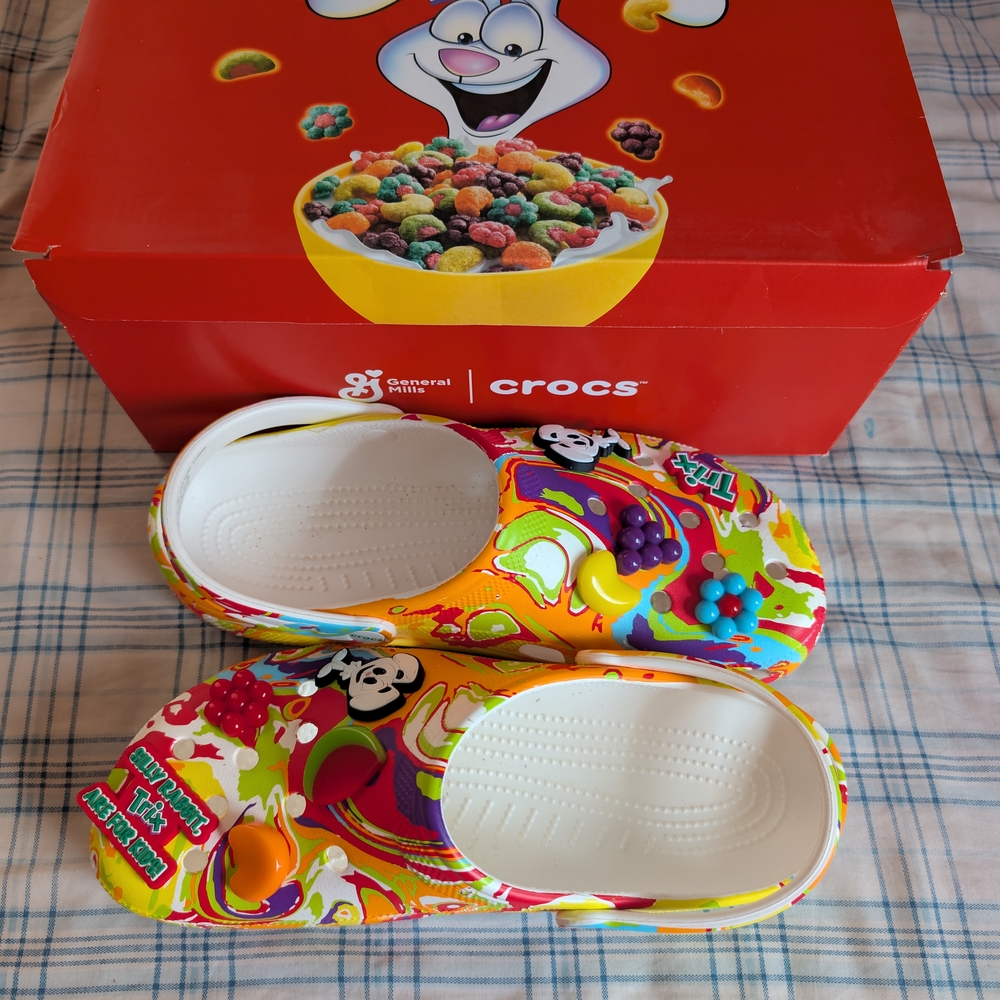 Trix Cereal-Themed Crocs